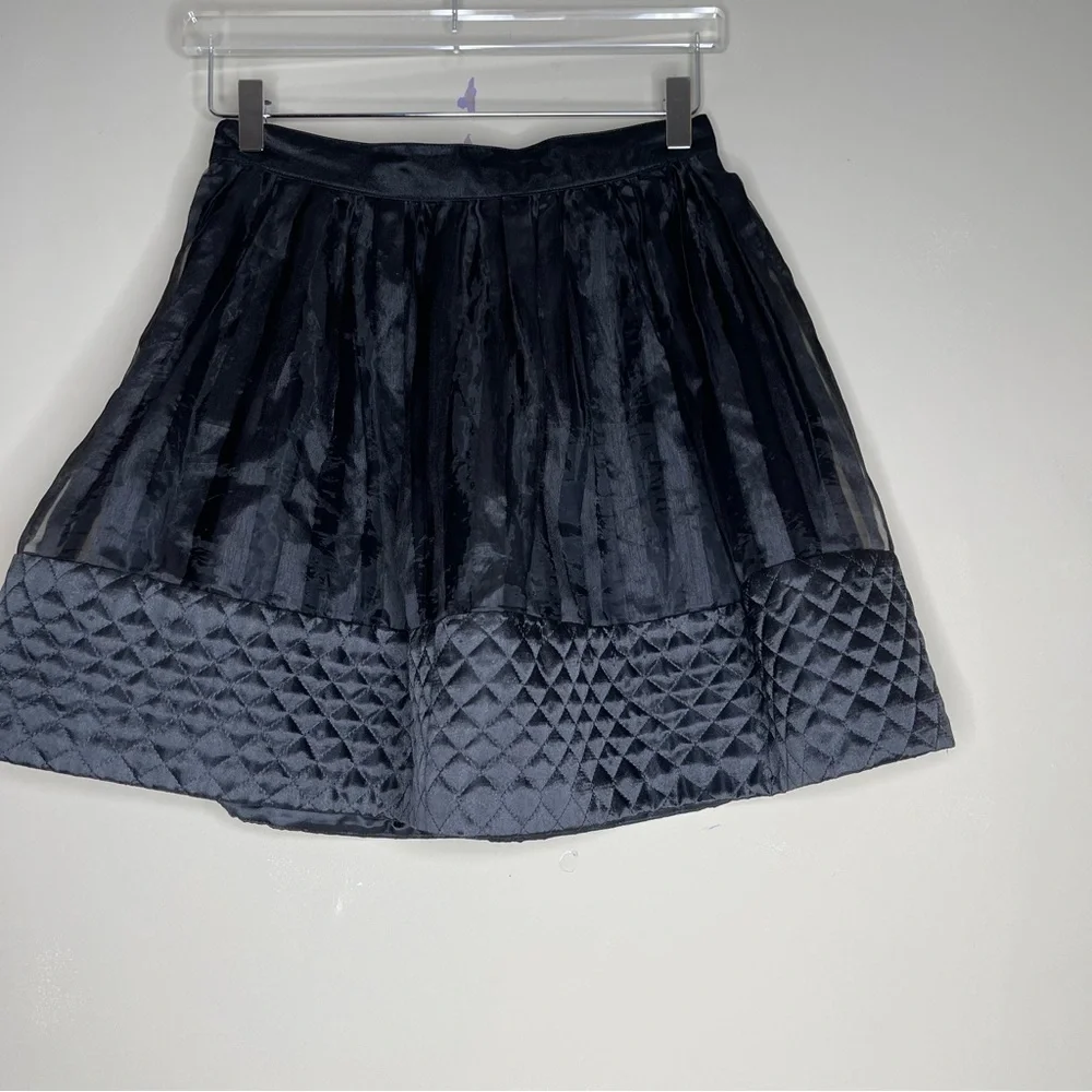 Betsy Johnson black skater skirt